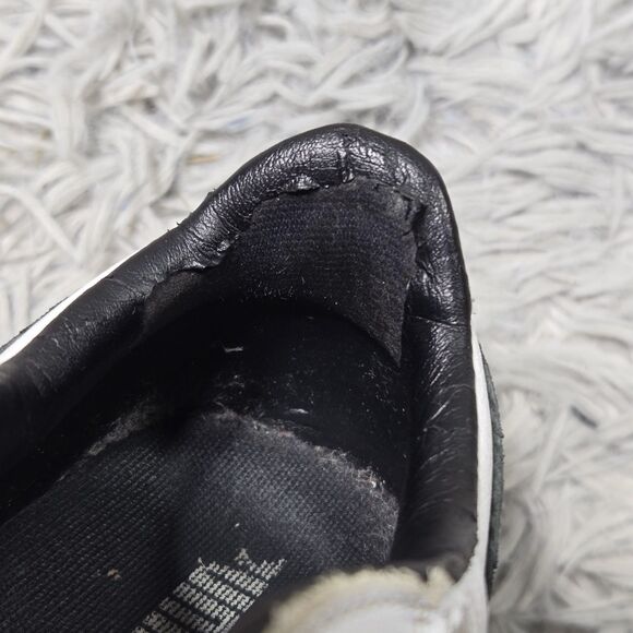 Puma Turin 2 Women Size 7 Retro Y2K Style White/Black Leather Sneakers Shoes - Picture 6 of 8